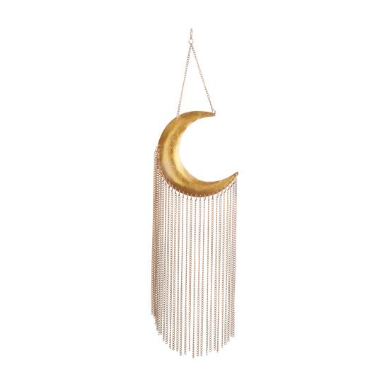 Gold Iron Glam Windchime, 30" x 8"